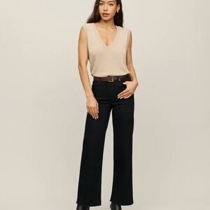 Reformation Emma High Rise Wide Leg Jeans